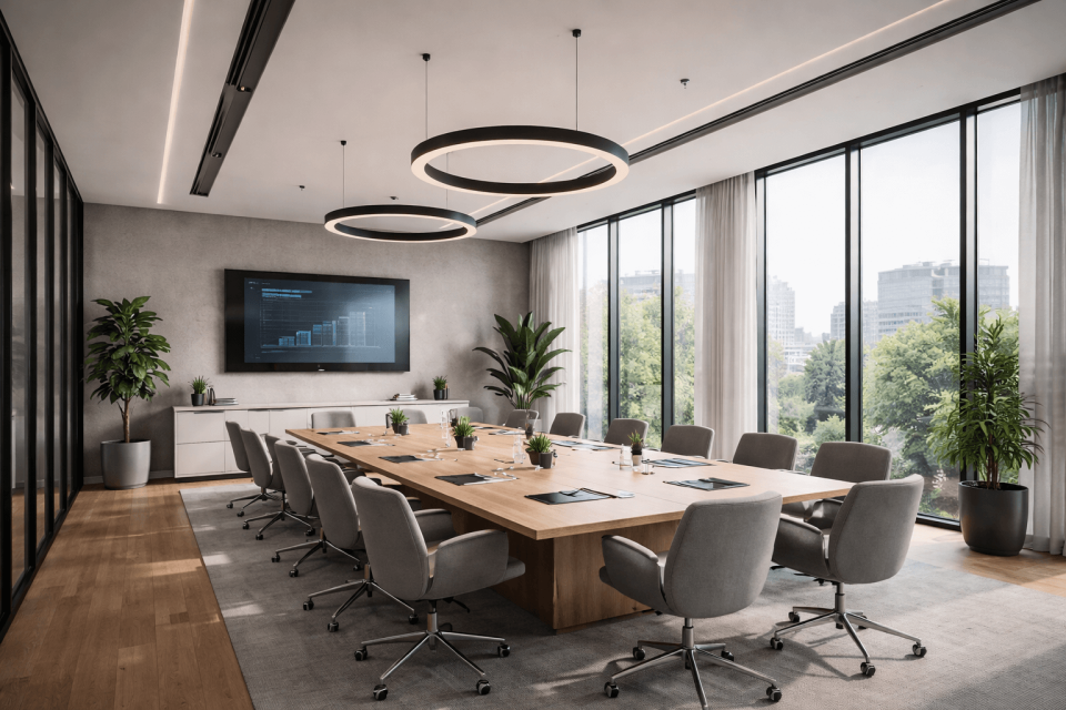 Hannover Moderner Großer Konferenzraum Image